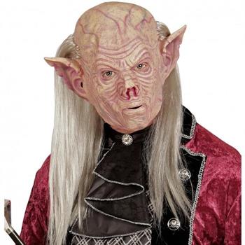 MASCHERA VAMPIRO CON CAPELLI