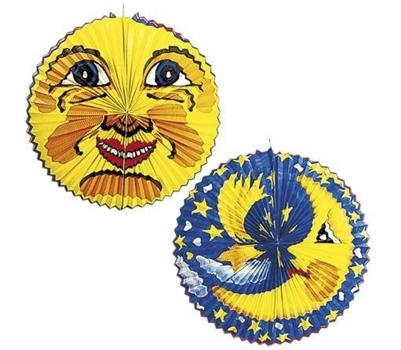 RIFICOLONA LANTERNA SOLE/LUNA GIGANTE