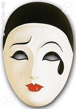 MASCHERA PIERROT