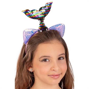 CERCHIETTO SIRENA MULTICOLOR