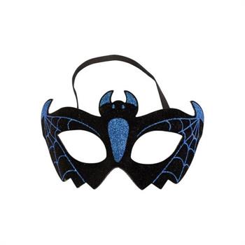 MASCHERA PIPISTRELLO VELLUTO GLITTERATO