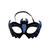 MASCHERA PIPISTRELLO VELLUTO GLITTERATO
