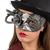 MASCHERA STEAMPUNK ARGENTO