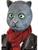 MASCHERA GATTO IN LATTICE