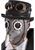 MASCHERA CORVO STEAMPUNK IN LATTICE