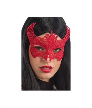 MASCHERA DIAVOLESSA MACRAME'