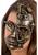 MASCHERA STEAMPUNK MEZZO VISO ORO