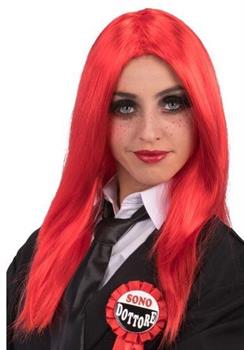 PARRUCCA LUNGA LISCIA ROSSA
