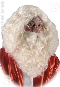 PARRUCCA E BARBA BIANCO AVORIO