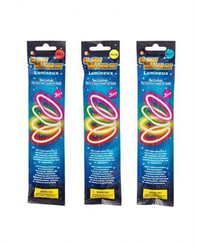 BRACCIALI LUMINOSI 3 PZ