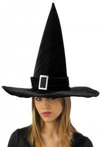 CAPPELLO STREGA VELLUTO NERO