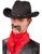 CAPPELLO COW-BOY NERO SCAMOSCIATO