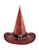 CAPPELLO STREGA ROSSO METALLIZZATO