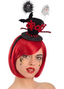 CERCHIETTO CON CAPPELLINO IN VELLUTO