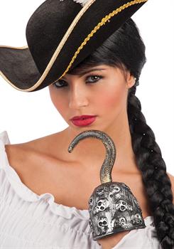 UNCINO PIRATA CON TESCHI