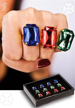 ANELLO IN METALLO CON PIETRA
