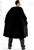 MANTELLO NERO TAFFETA 135 CM