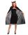 MANTELLO NERO CON COLLO TG ADULTO
