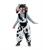 COSTUME SALOPETTE DALMATA 4/5 ANNI