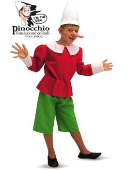 COSTUME BAMBINO PINOCCHIO ANNI 4-5