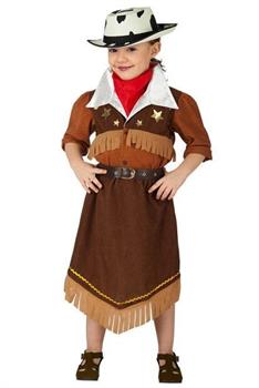 COSTUME DAMA DEL WEST 4-5 ANNI
