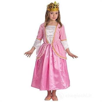 COSTUME PRINCIPESSA BIANCAROSA 3 ANNI