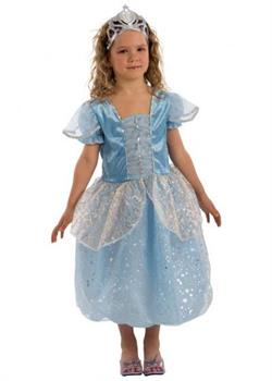 COSTUME PRINCIPESSA AZZURRA 3 ANNI