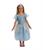 COSTUME PRINCIPESSA AZZURRA 4/5 ANNI