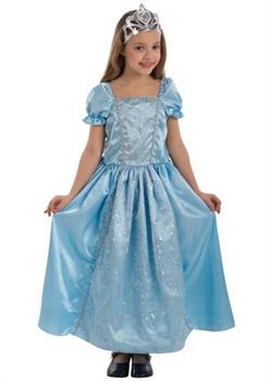 COSTUME PRINCIPESSA AZZURRA 4/5 ANNI