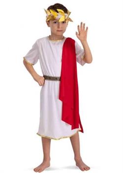 COSTUME SENATORE ROMANO 6/7 ANNI