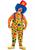 COSTUME CLOWN SBIRULINO 8/9 ANNI