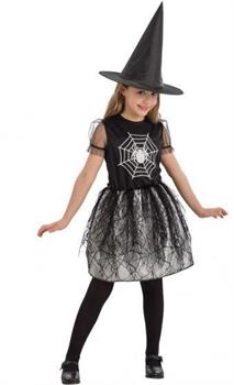COSTUME STREGHETTA RAGNO ANNI 8-9