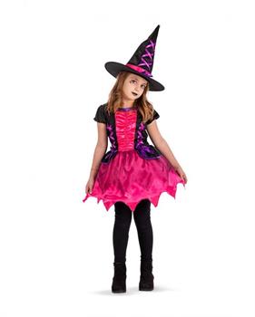 COSTUME STREGHETTA ROSA TG VI 8/9 ANNI