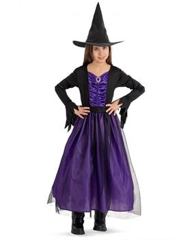 COSTUME STREGA VIOLA 8/9 ANNI