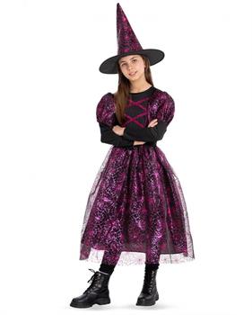 COSTUME STREGA FUCSIA RAGNATELE 10/11 AN