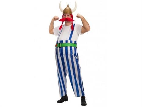 COSTUME VIKINGO ROSSO ADULTO