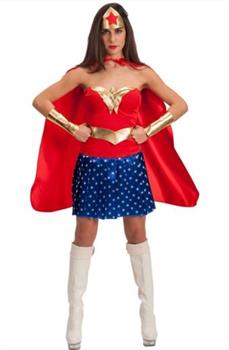 COSTUME ADULTO WONDER WOMAN M-L
