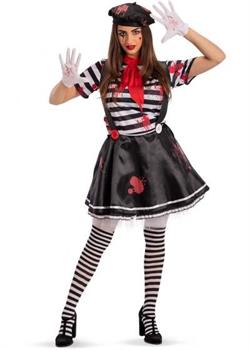 COSTUME MIMO HORROR TAGLIA UNICA ADULTO