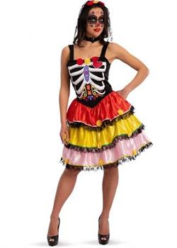 COSTUME TESCHIO MESSICANO TG S-M