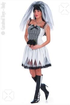 COSTUME SPOSA INFERNALE S-M-L