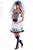 COSTUME SPOSA INFERNALE S-M-L