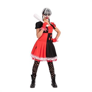 COSTUME CLOWN GIRL HORROR TG.U