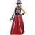 COSTUME DAMA SCHELETRO TG.U