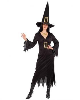 COSTUME STREGA NERA TG U