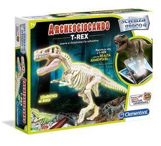 ARCHEOGIOCANDO T-REX LUMINOSO BUIO