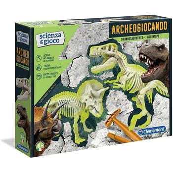 ARCHEOGIOCANDO T-REX&TRICERATOPO