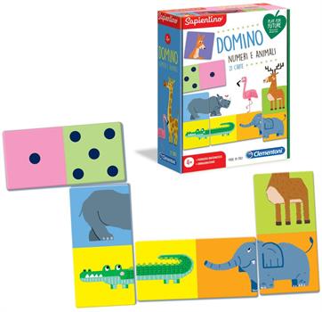DOMINO NUMERI E ANIMALI