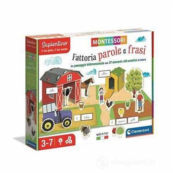 MONTESSORI FATTORIA PAROLE E FRASI