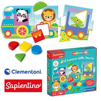 BABY MONTESSORI IL TRENINO DELLE FORME