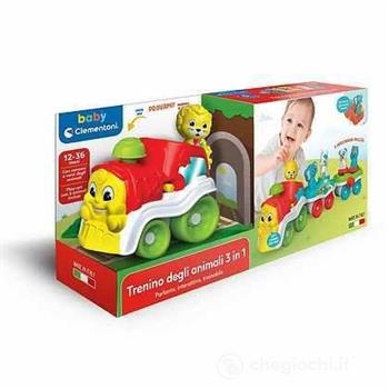 TRENINO DEGLI ANIMALI 3 IN 1